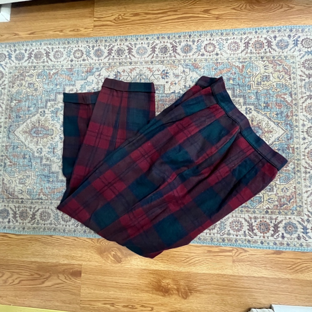 VTG Giorgio Sant' Angelo Wool Plaid Lined 14 x 27.5L - Picture 13 of 16